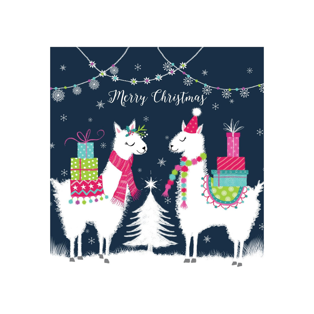 Alpaca Christmas - Christmas Card - To both - Cardmore