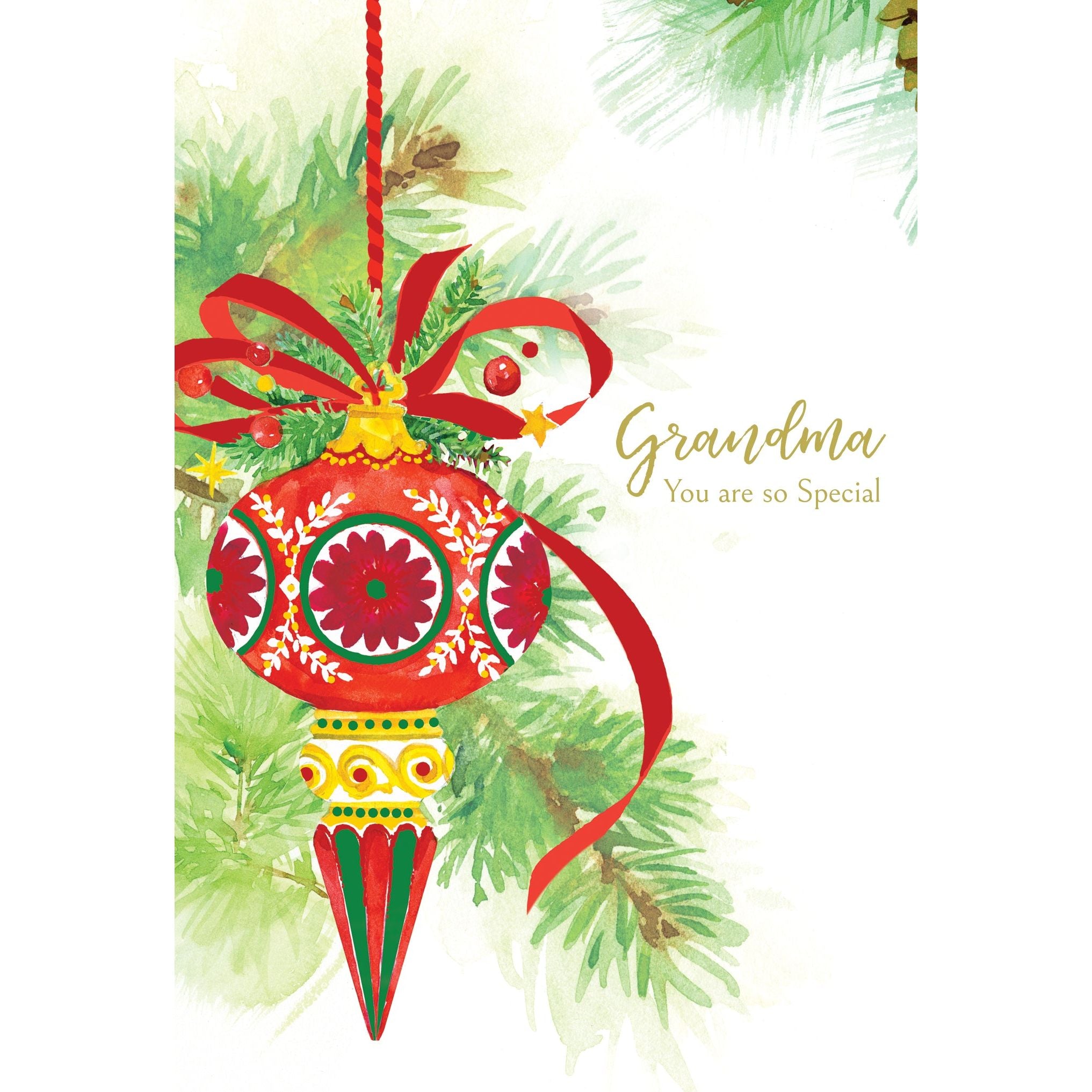 Grandmother Christmas tree ornaments - Christmas Card - Cardmore