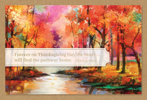 Forever on Thanksgiving Day - Thanksgiving card - Cardmore