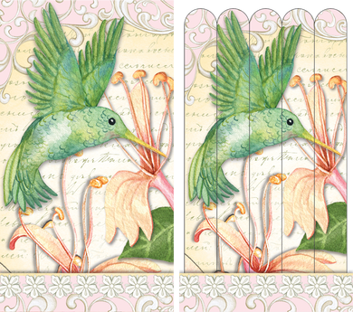 Hummingbirds Butterfly Emery board - Sienna's Garden - Cardmore