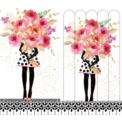 Girl with boutique - Emery boards - Sara Miller - Cardmore