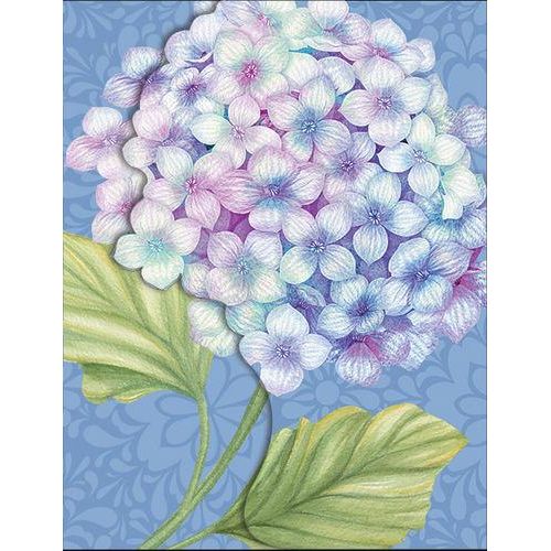 Sienna's Garden Purse Pad with Pen Hydrangea - Cardmore