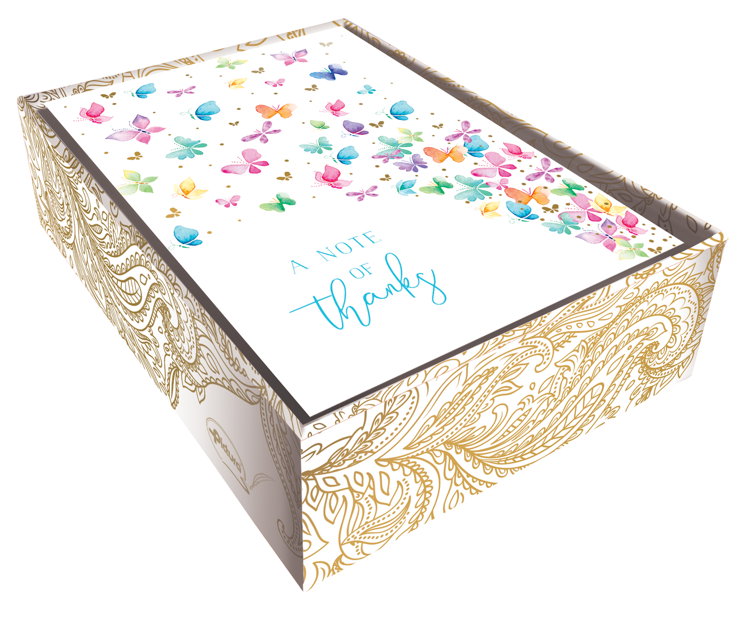 Butterflies Boxed Thank You Notes - Cardmore