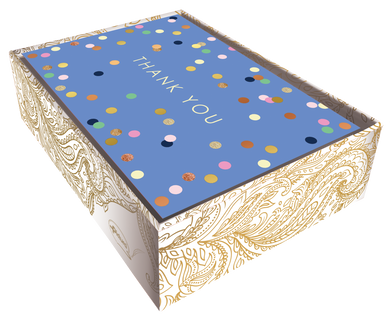 Confetti Boxed Thank You Notes - Cardmore