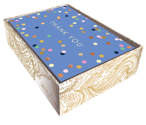 Confetti Boxed Thank You Notes - Cardmore