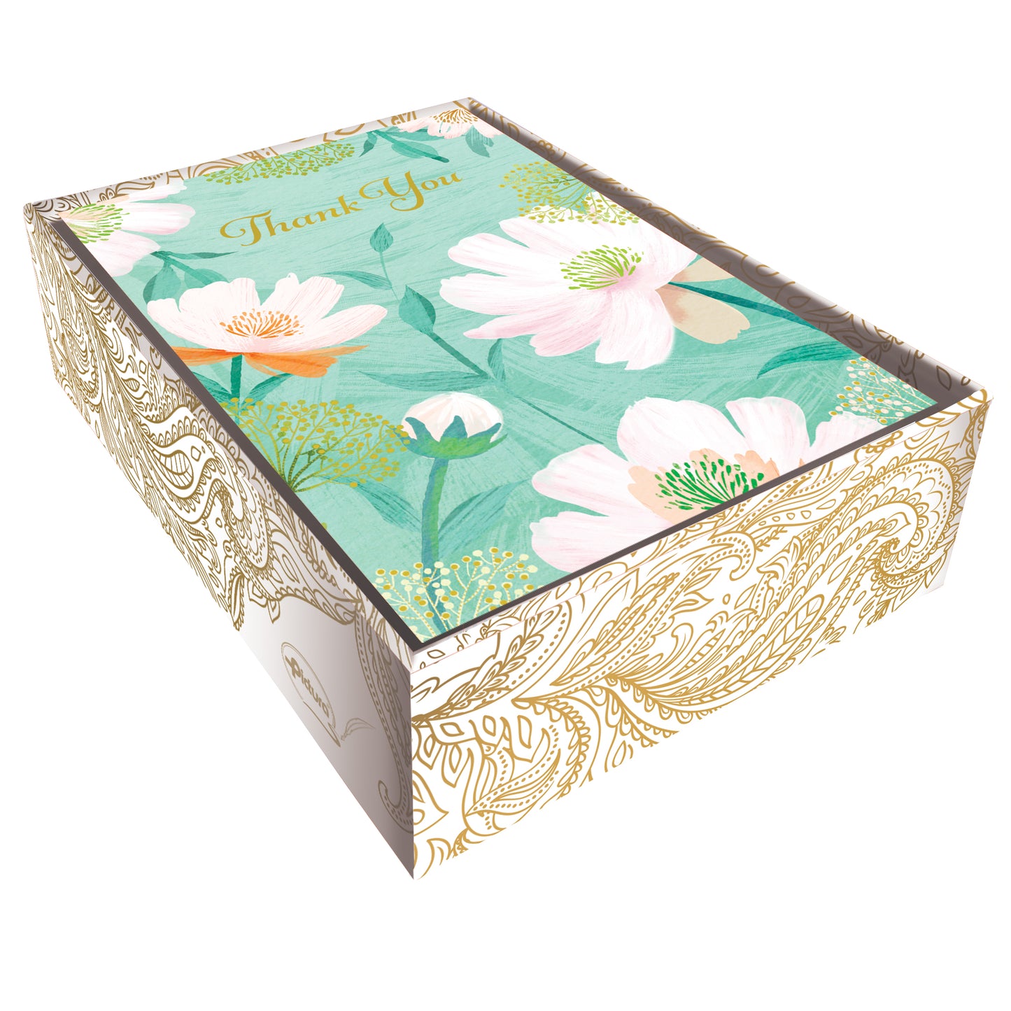 Soft Florals Boxed Thank You Notes
