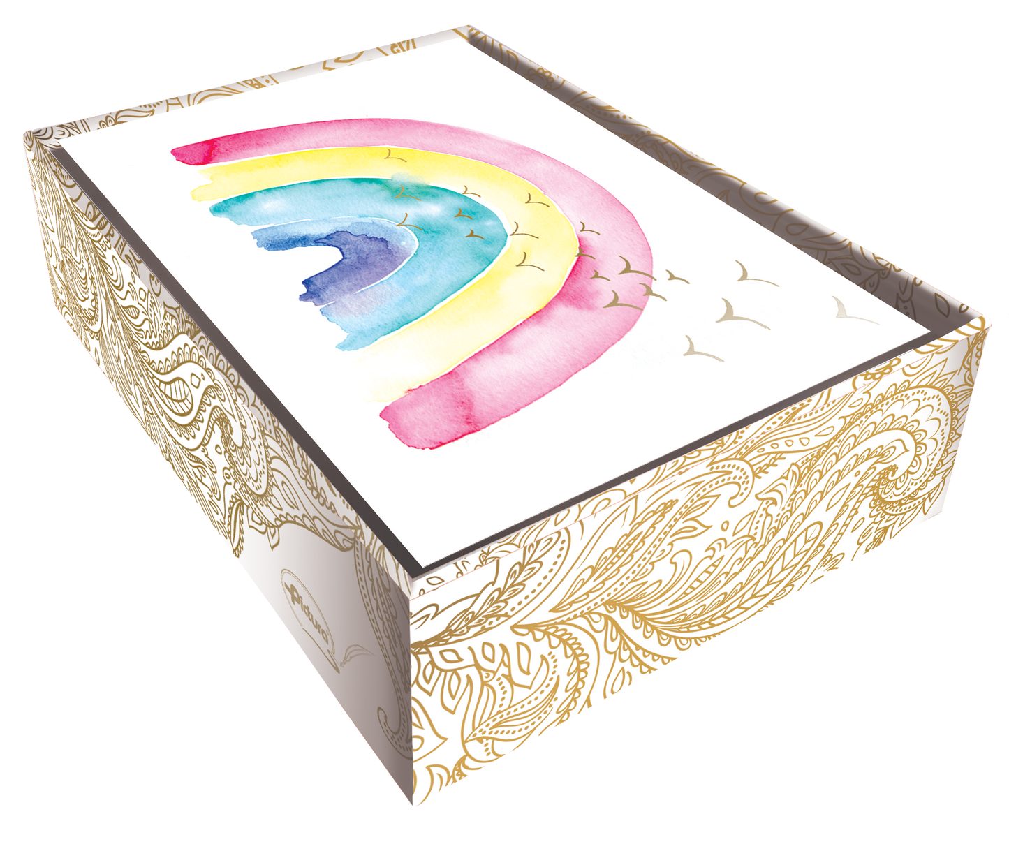 Rainbow Blank Boxed Notes - Cardmore