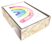 Rainbow Blank Boxed Notes - Cardmore