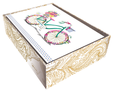 Bicycle Blank Boxed Notes - Cardmore
