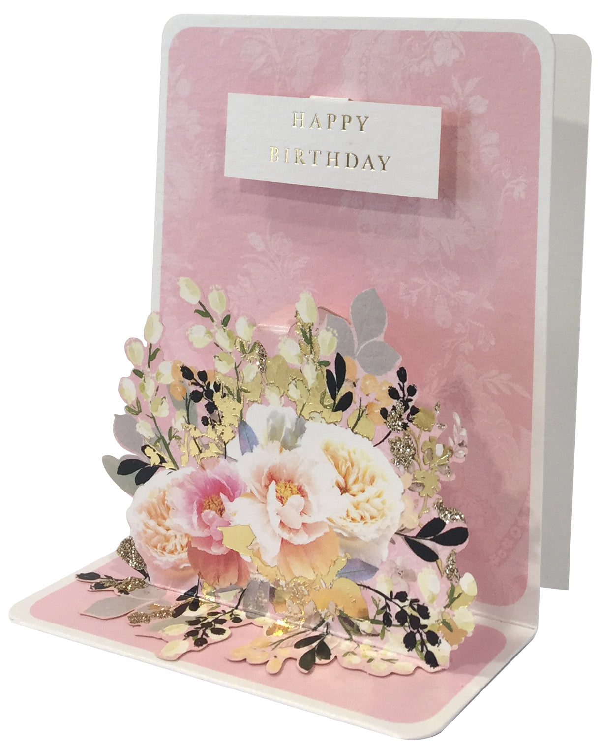 Bouquet Birthday Pop-up Small 3D Card - Cardmore