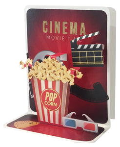 Popcorn Pop-up Small 3D Card - Cardmore