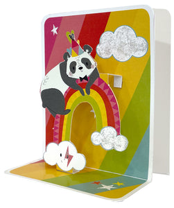 Panda Pop-up Small 3D Card - Cardmore