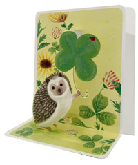 Hedgehog Pop-up Small 3D Card