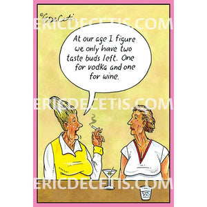 Birthday Card Eric Decetis Vodka Wine 30363 - Cardmore