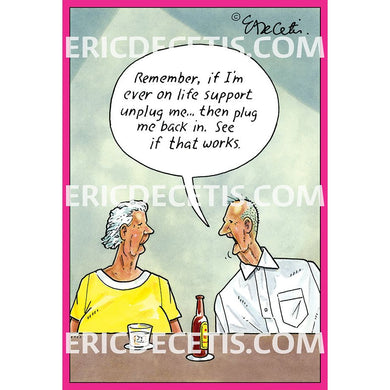 Birthday Card Eric Decetis Life Support 30383 - Cardmore