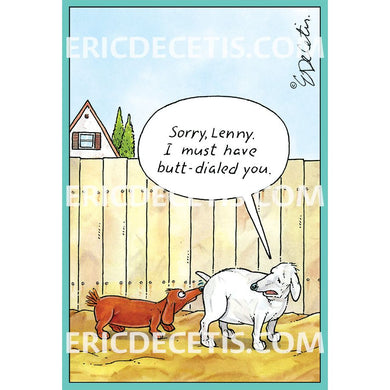 Butt-dialed Birthday Card Eric Decetis 30416 - Cardmore