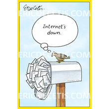 Internet's Down Mailbox Birthday Card Eric Decetis 30425 - Cardmore