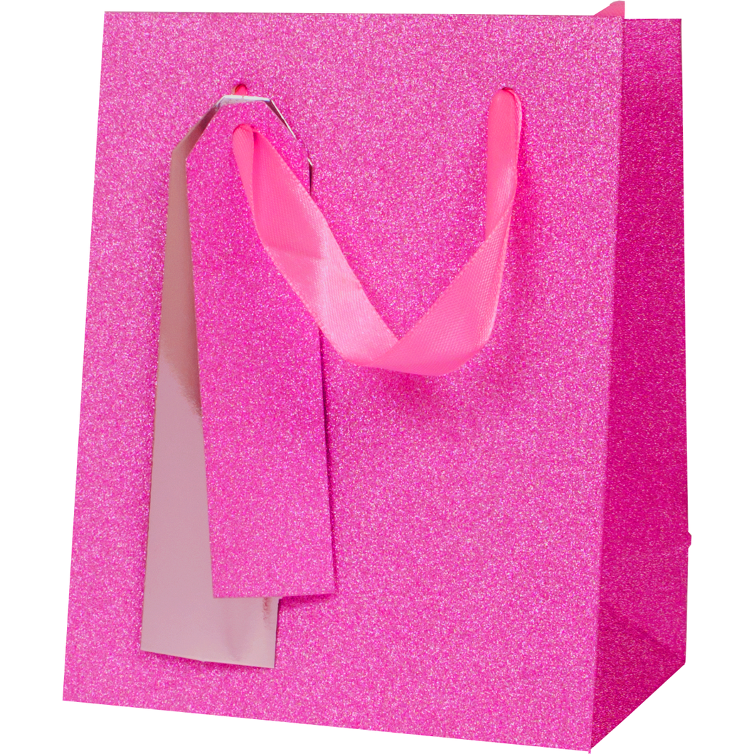 Hot Pink Medium Gift Bag - Cardmore