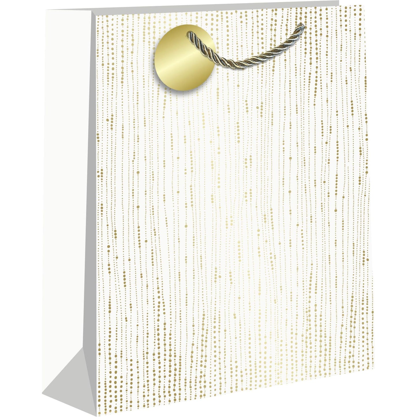 Gold Dots Medium Gift Bag
