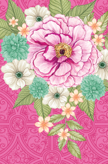 Bouquet Sienna's Garden Smart Cloth - Cardmore