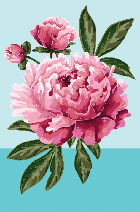 Peony Smart Cloth - Cardmore