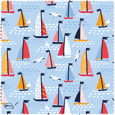 Sailing Boats Smart Cloth - Cardmore