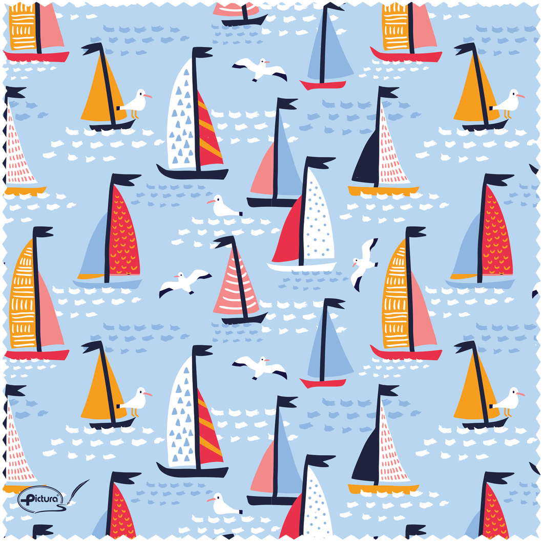 Sailing Boats Smart Cloth - Cardmore