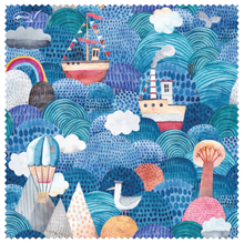 Nautical Seascape Smart Cloth