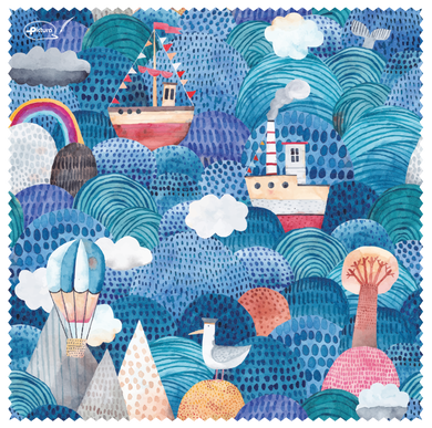 Nautical Seascape Smart Cloth