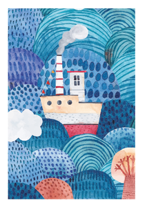Nautical Seascape Smart Cloth