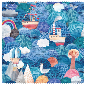 Nautical Seascape Smart Cloth