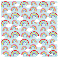 Rainbow And Clouds Smart Cloth
