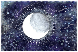 Birthday Card Friendship Moon - Cardmore