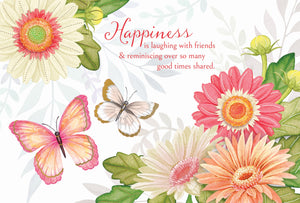 Friend Birthday Butterflies Birthday Card Sienna's Garden - Cardmore