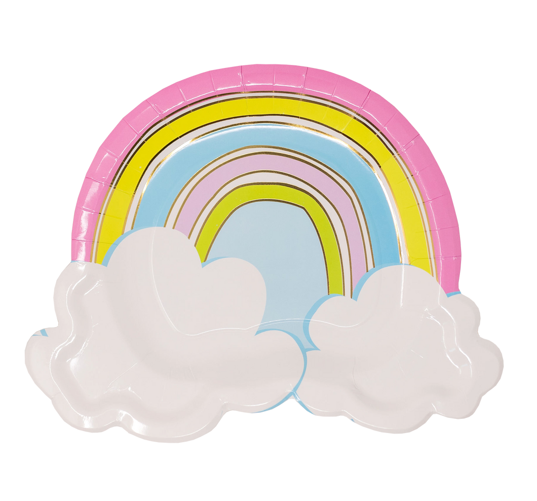 Rainbow Dessert Plates Party Partners - Cardmore