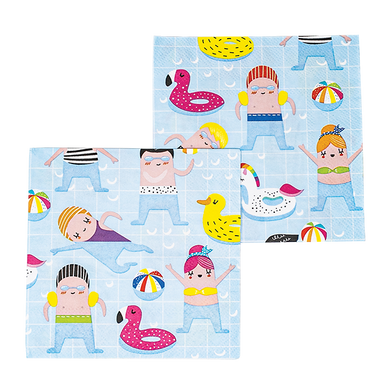 Pool Party Cocktail Napkins Party Partners - Cardmore