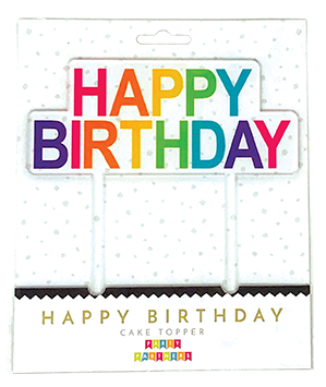 Cake Toppers & Party Picks