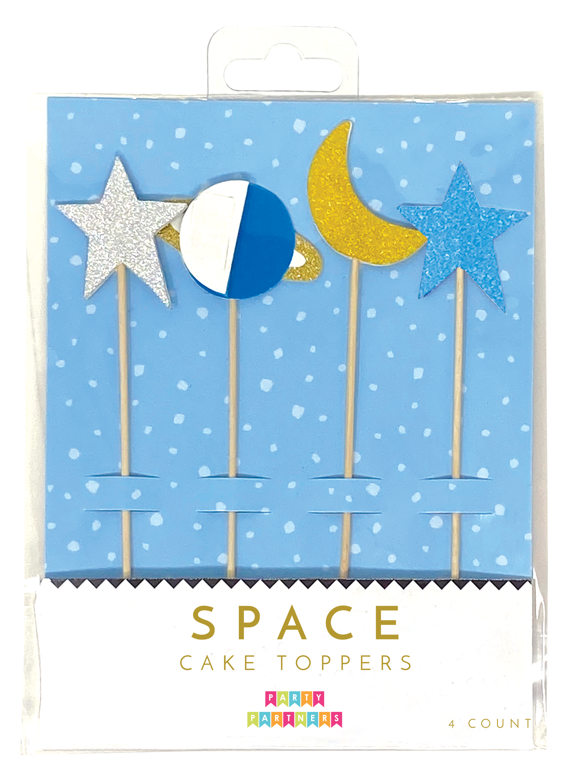 Space Cake Topper Party Partners - Cardmore