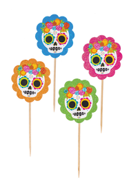 Sugar Skull Party Picks Party Partners - Cardmore