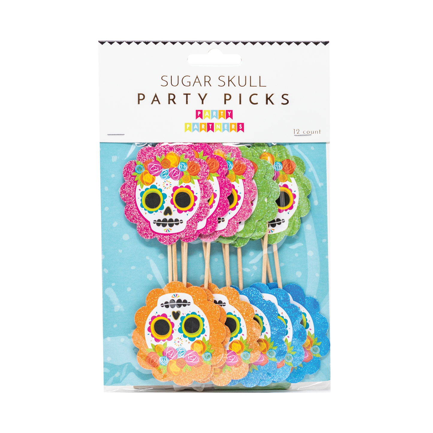 Sugar Skull Party Picks Party Partners - Cardmore