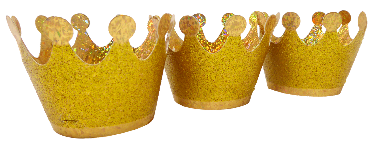 Golden Mini Crowns Party Partners - Cardmore