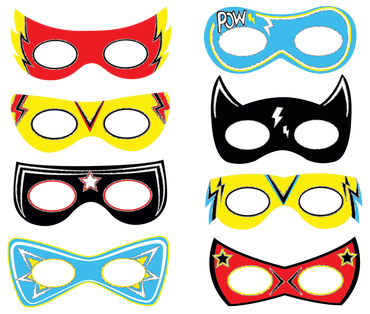 Super Hero Masks Party Partners - Cardmore