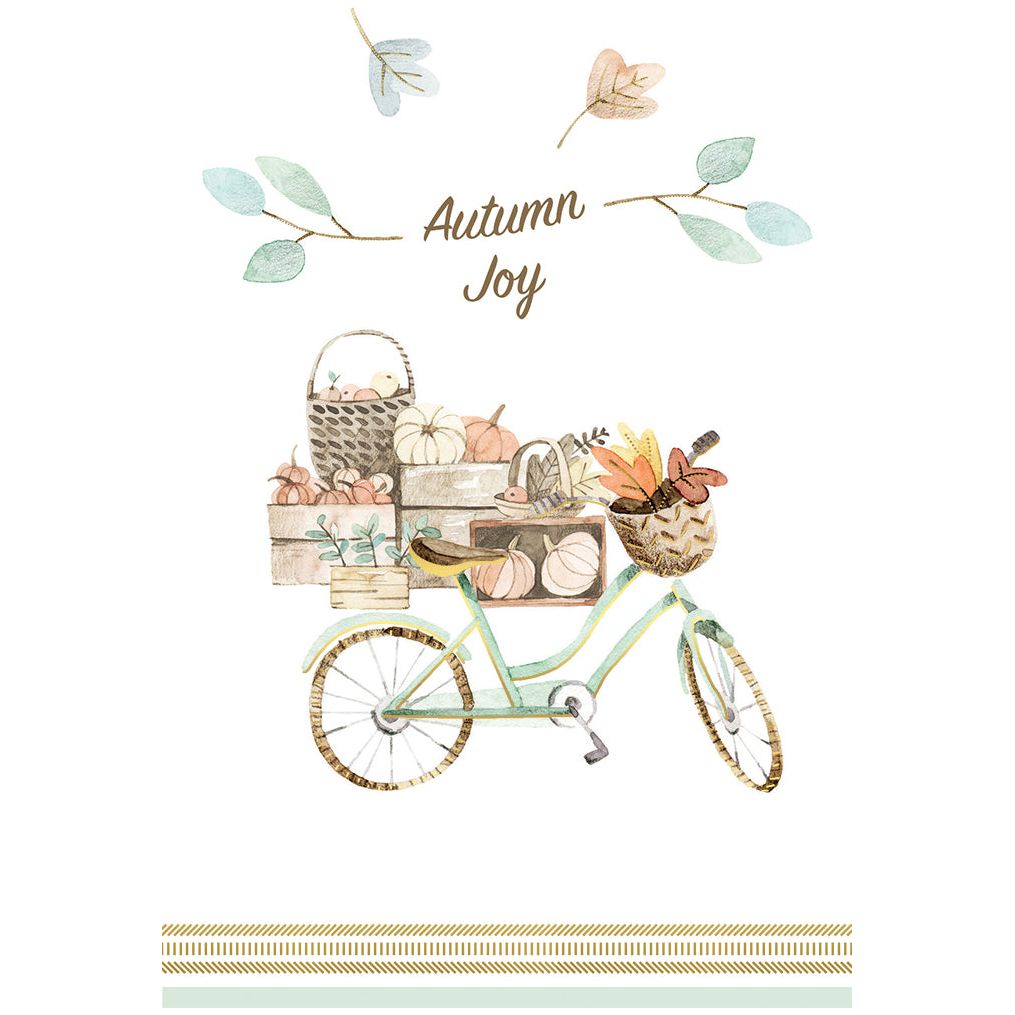 Harvest Bicycle Thanksgiving card