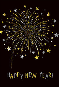 Fireworks New Year's Card