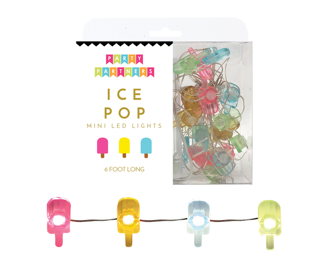 Ice Pop Mini Led lights Garland Party Partners - Cardmore