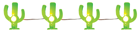 Cactus Mini Led Lights Garland - Cardmore