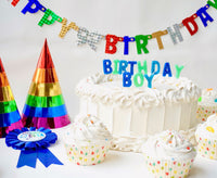 Rainbow Bling Party Hats Party Partners - Cardmore