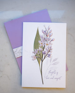 Bloom Branch Sympathy Card
