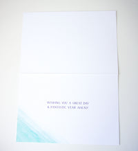Watercolor Circles Birthday Card - Cardmore