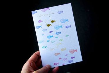 Fishes in the Sea Anniversary Card - Cardmore